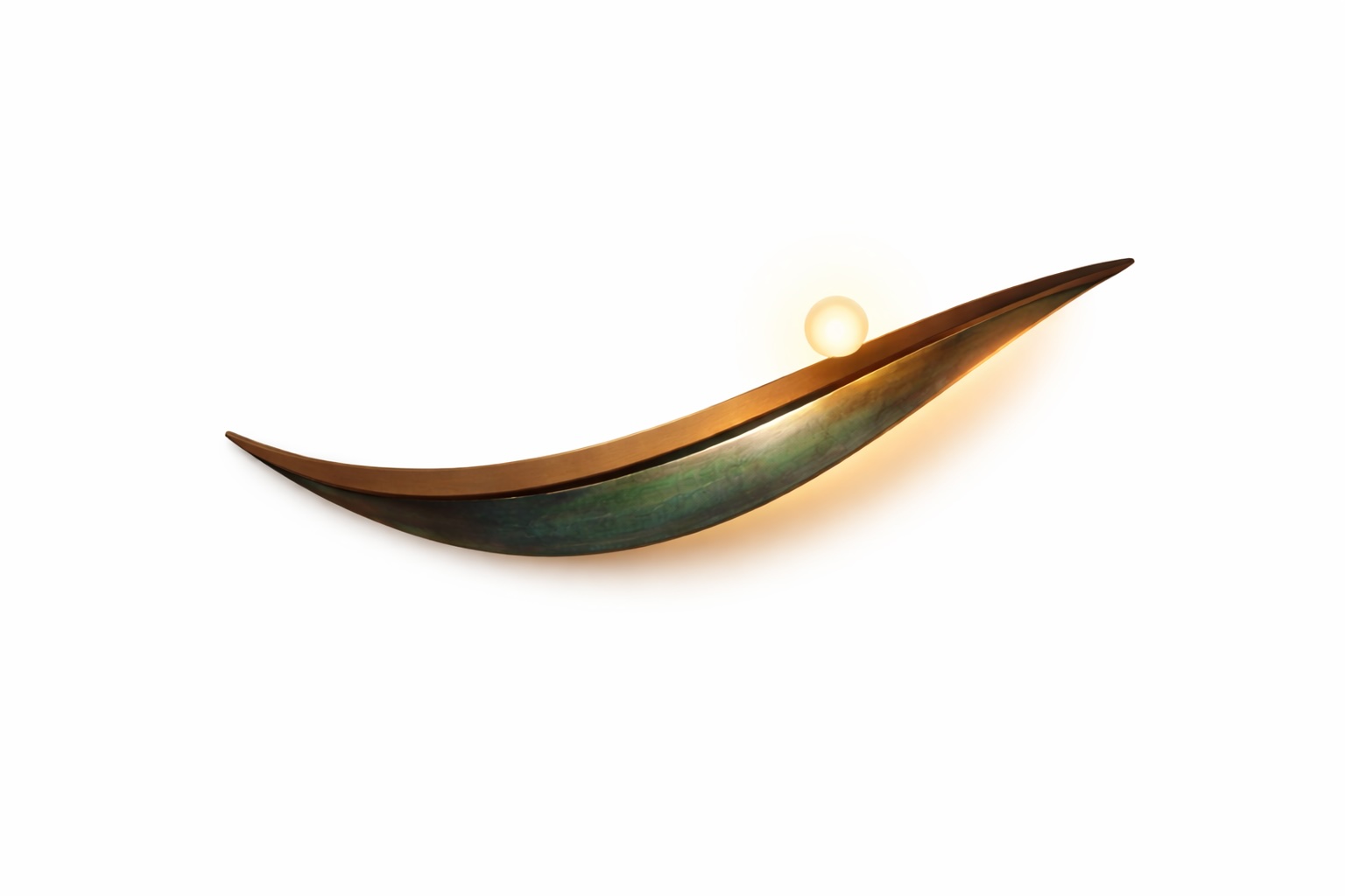 The Curio Table emoji — the shape a mouth makes when smiling mid-thought, the curious happiness smile